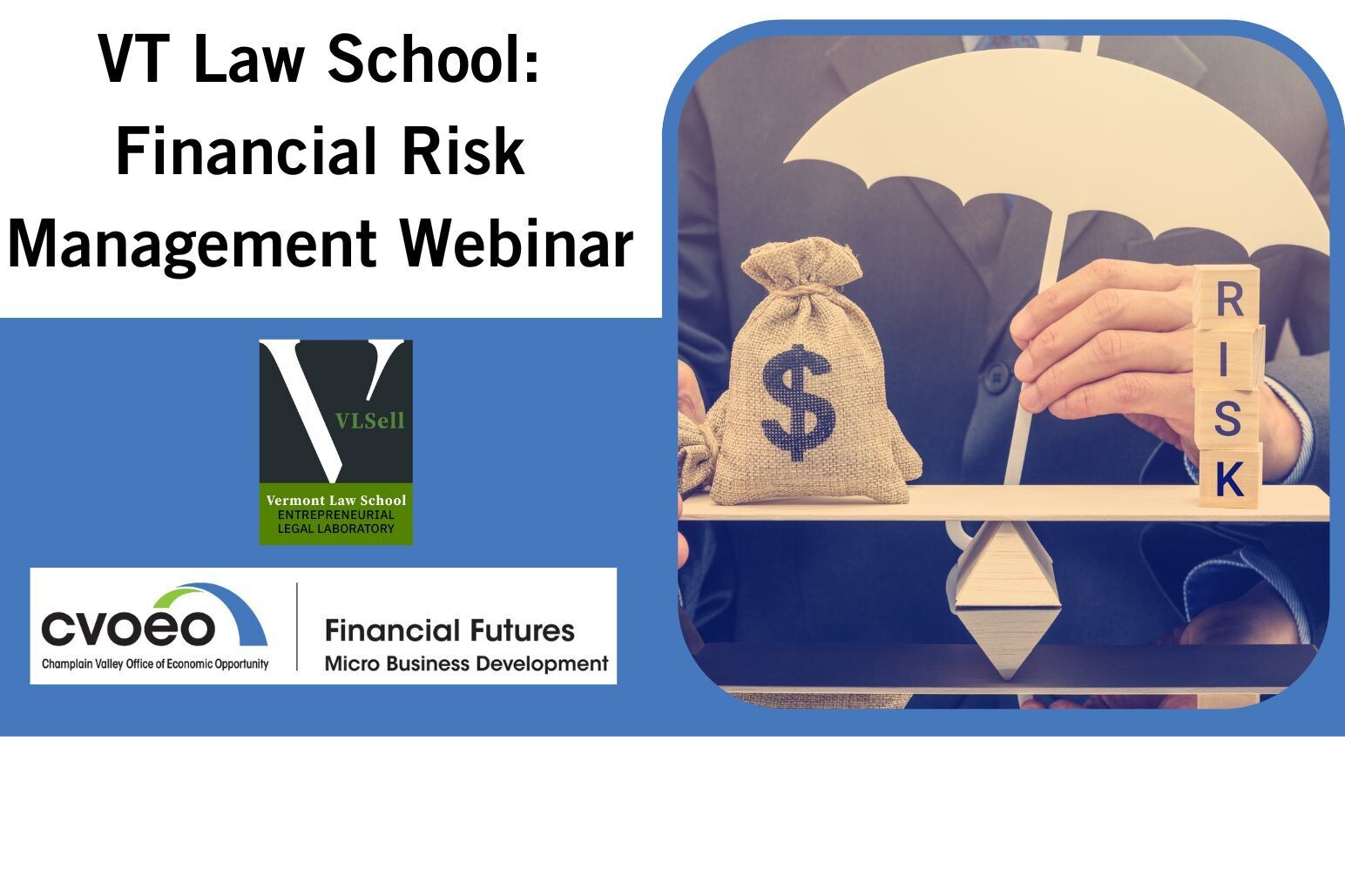 VT Law School: Financial Risk Management Webinar
